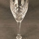 Broc et huit verres à eau, Cristal Saint-louis modèle Chantilly