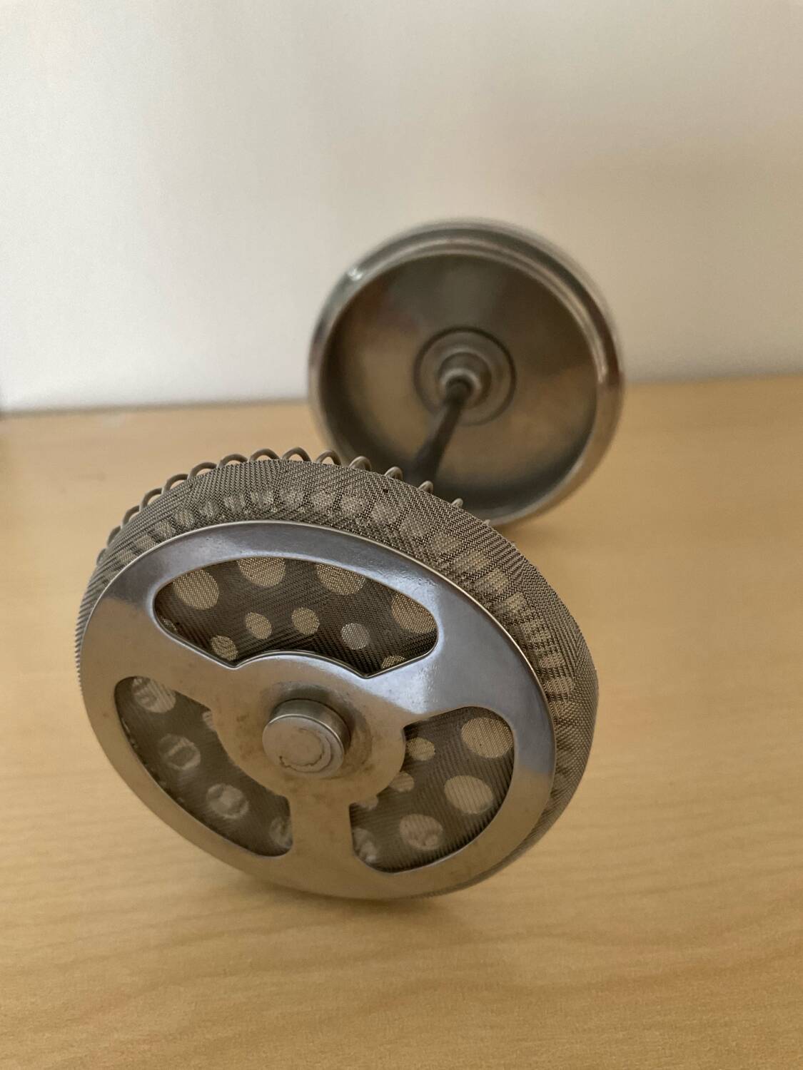 Aldo Rossi French press coffee maker for Alessi Italy