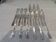 6 fish cutlery sets 12p silver plated metal goldsmith Christofle Concorde