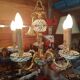 Open porcelain chandelier