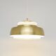 Scandinavian glass lamp, vintage 1970s