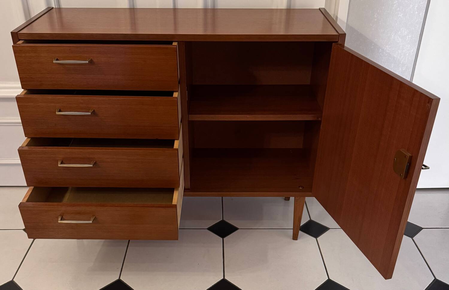 Vintage Scandinavian sideboard