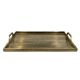 Hollywood regency brass tray, Italy 1970s