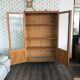 Armoire bibliothèque vitrine école