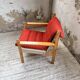 Safari chair in pine by Rold Rastad and Adolf Relling, 1960.