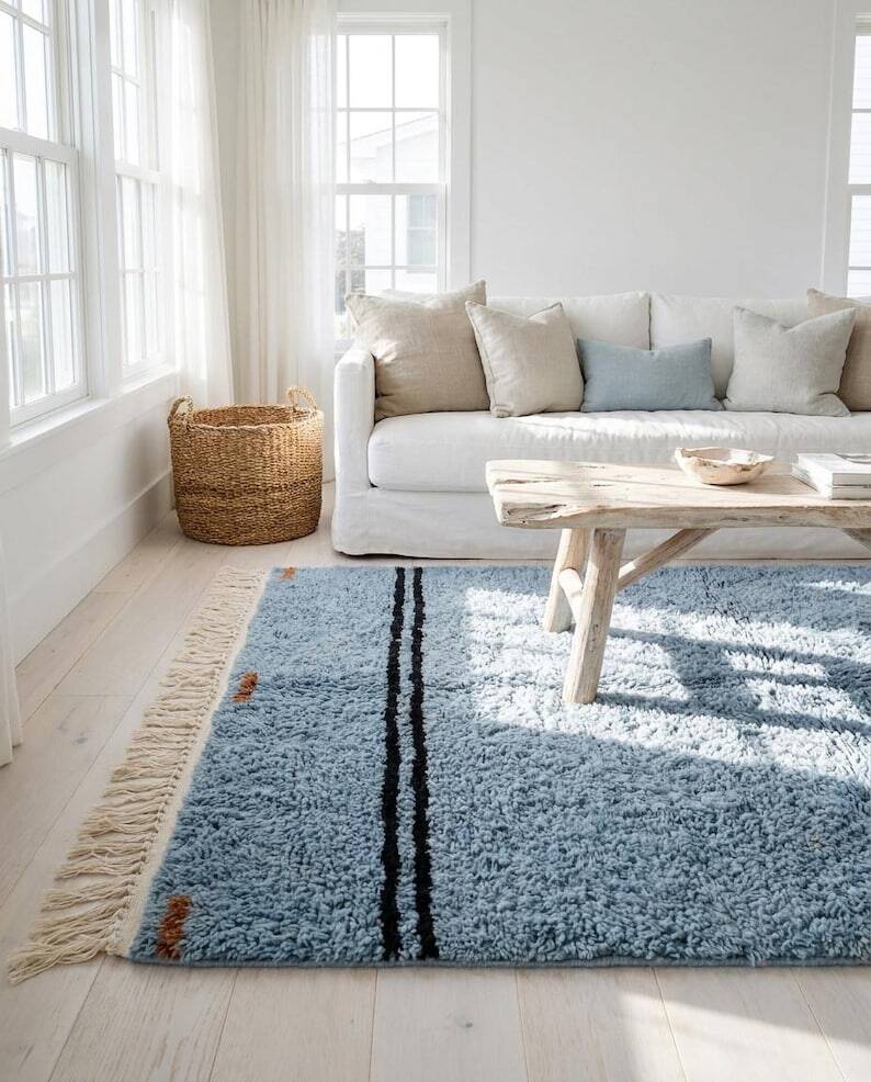Berber Moroccan wool rug 200cm x 300cm
