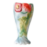 St Clément vase in anemone slip, Art Nouveau