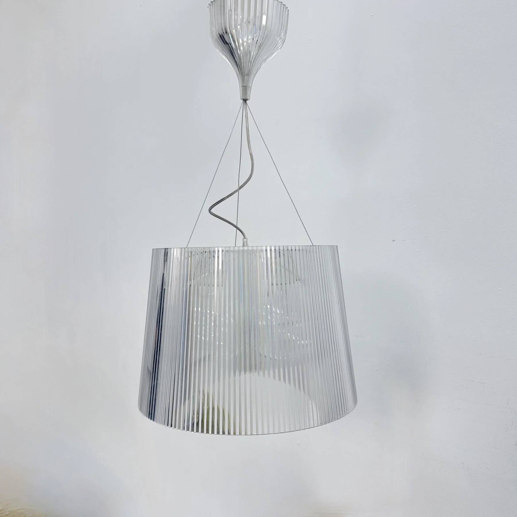 Kartell Gé hanging lamp plexiglass Ferrccio Laviani