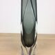Vase Sommerso smoked glass soliflore, Murano