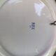 Serving dish in Boch earthenware and Keramis brothers