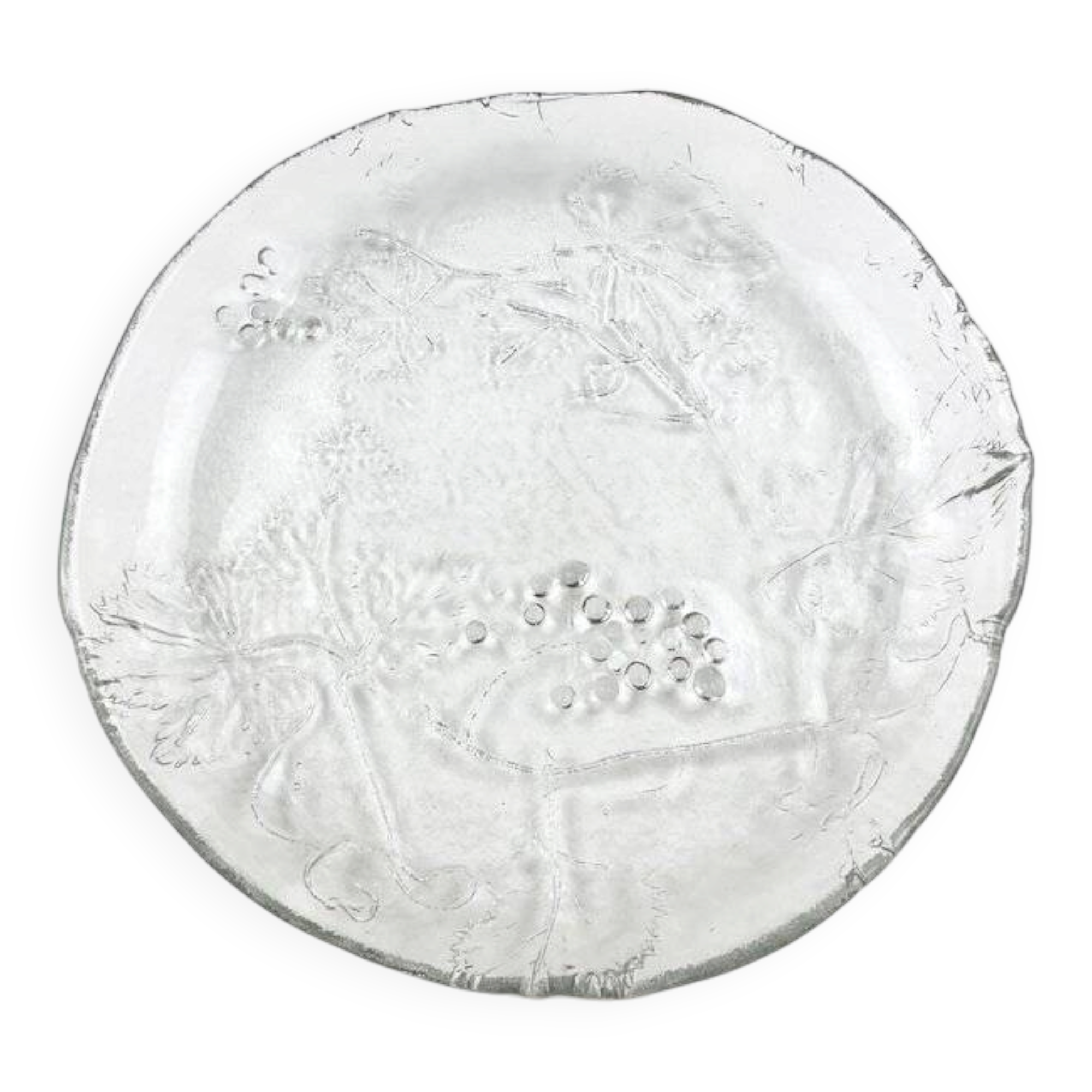 Vintage Glass Bowl from Kosta Boda