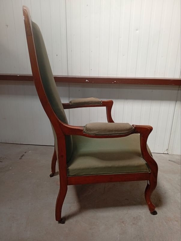 Antique Voltaire armchair