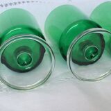 Set of 5 wine glasses Luminarc Arcoroc year 1970