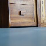 Arts & crafts solid wood sideboard/chest of drawers - France 1950