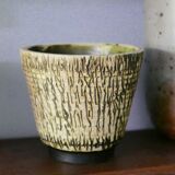 Ceramic flower pot, 1950s