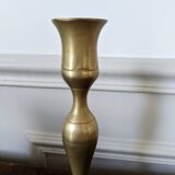 Pair of brass candlesticks