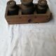 1 bcw cast iron scale weight box