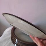 7 flat plates in Rorstrand sandstone, Sweden