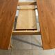 Table de repas scandinave en palissandre clair des années 60