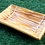 Ravier Glazed ceramic straw effect 1950