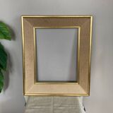 Frame in gilded wood and fabric 1950s/60s