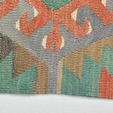 Tapis Kilim Anatolien Vintage – Tissé Main, Motifs Géométriques, 163x290 Cm