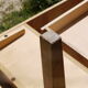 Wood desk