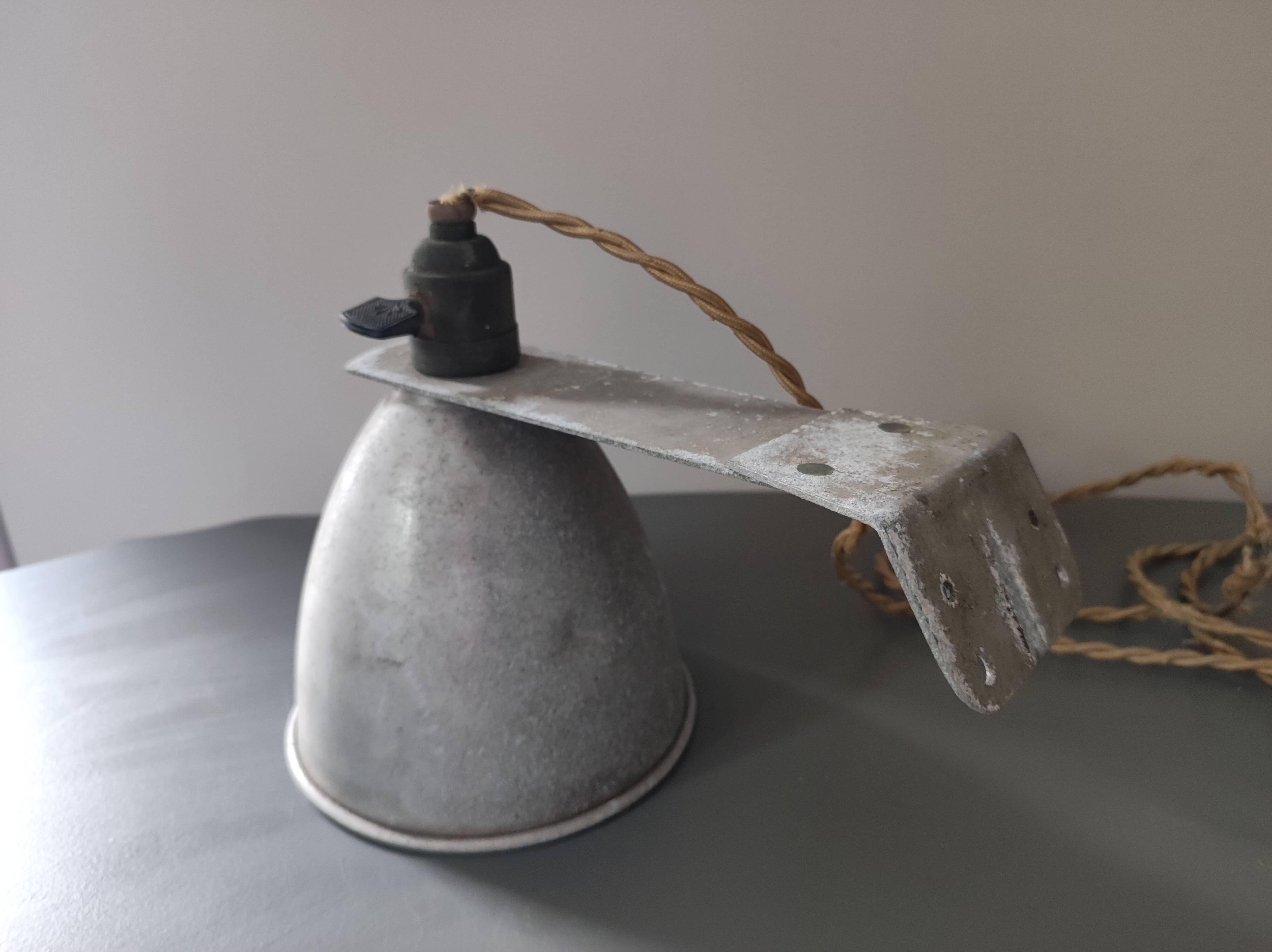 Lamp wall lamp design workshop lampshade reflector socket style Gras Ravel