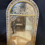 Miroir de boiserie 19e siècle 82x140cm
