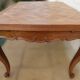 Table à l'italienne et ses deux rallonges amovibles en bois massif noyer