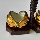 Robj Paris porcelain salt and pepper shakers, 1930