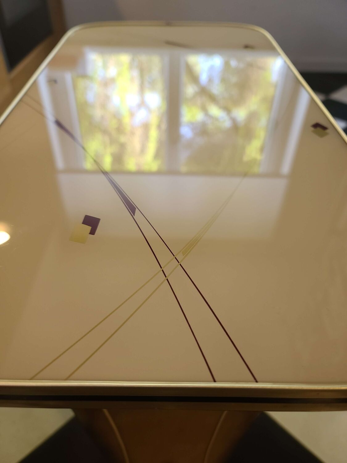 Magazine holder side table