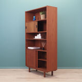 Teak bookcase, Danish design, 1970s, production: Denmark
