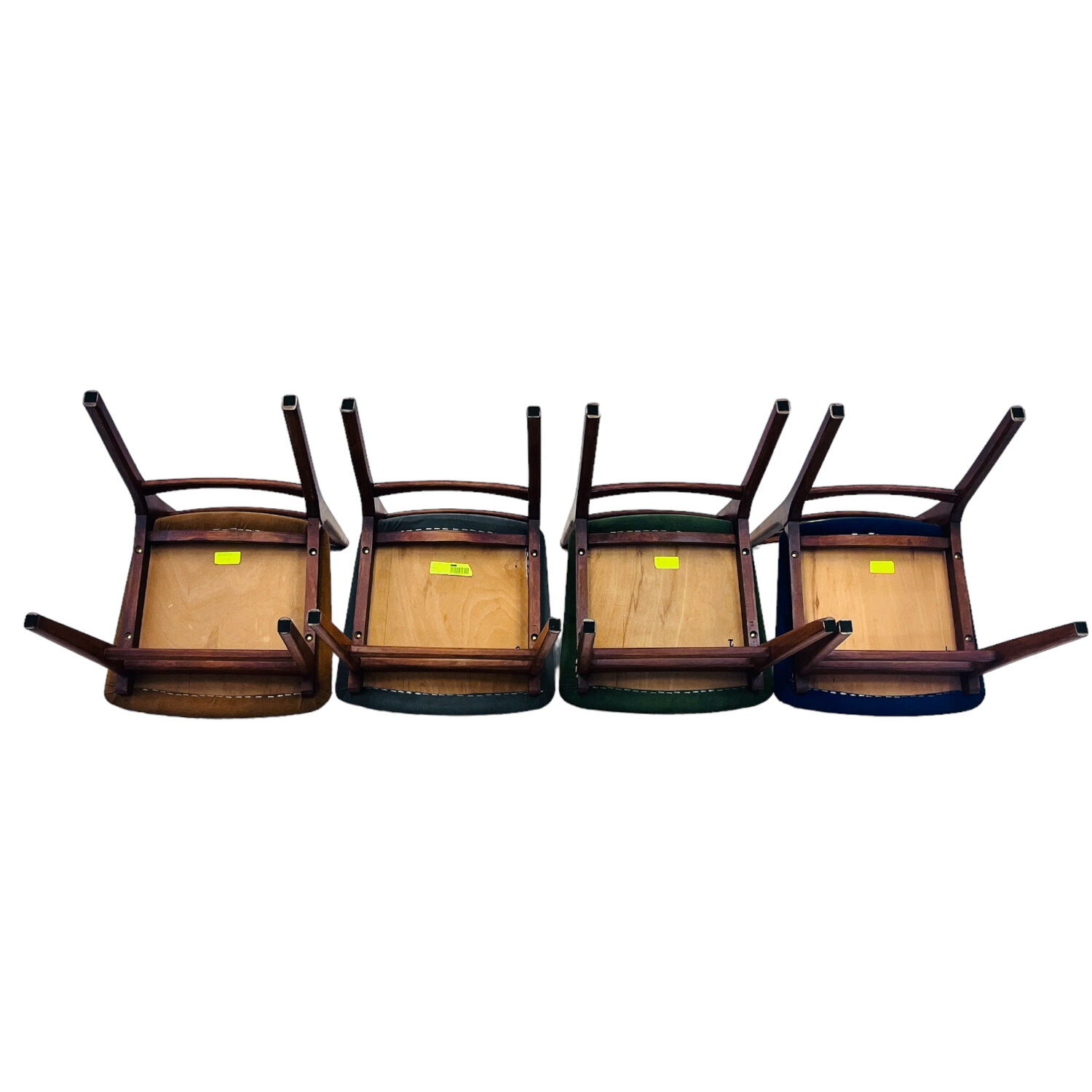Four elegant chairs from the mid-20th century