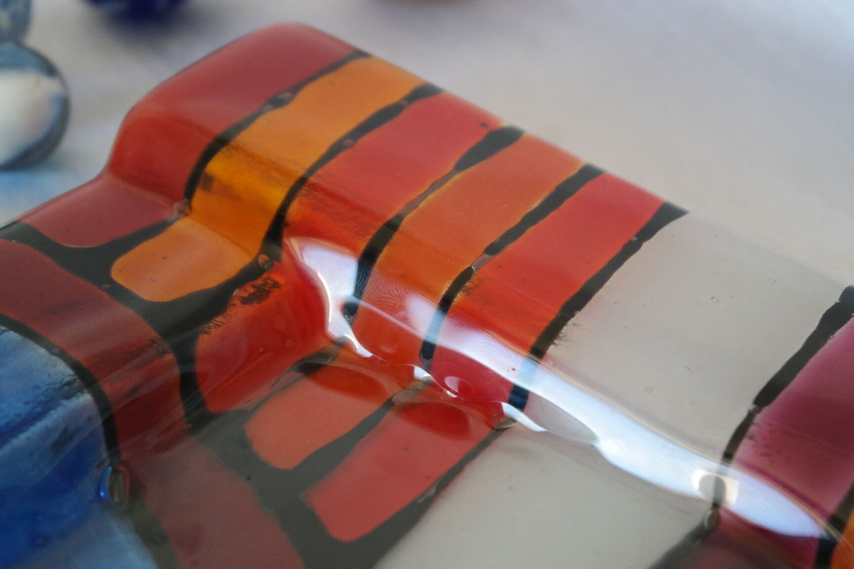 Empty murano glass pocket