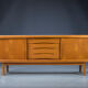 Mid-Century Danish Teak Sideboard from H.P. Hanssen, 1960s