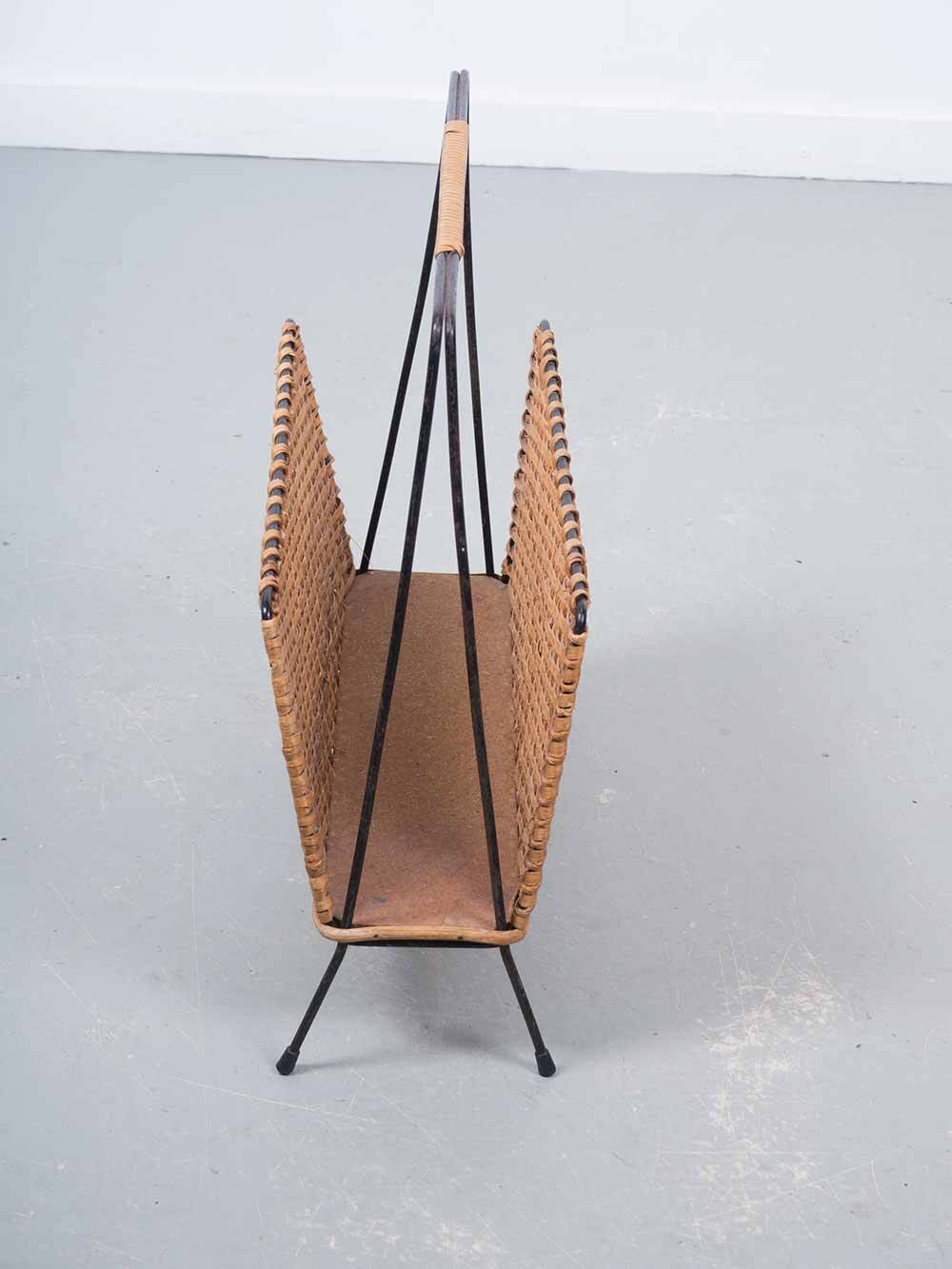 Rattan Magazine Holder