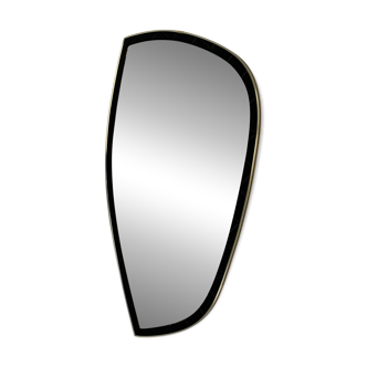 Miroir vintage à forme organique, années 1950