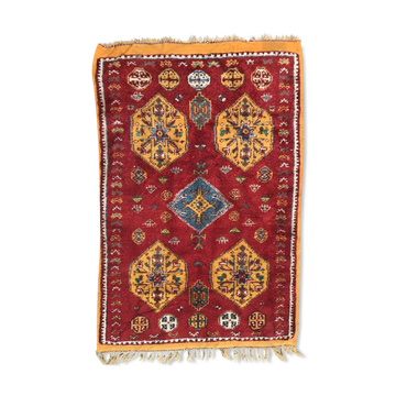 Tapis ancien marocain tribal berbère 111x166cm