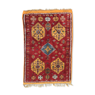 Tapis ancien marocain tribal berbère 111x166cm