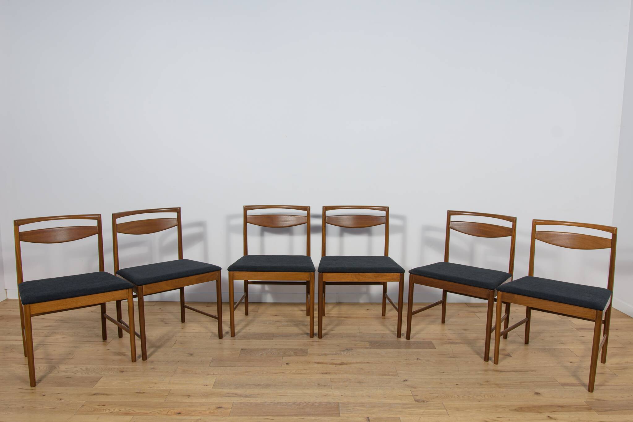 Mid-Century Teak Model 9513 Dining Chairs by Tom Robertson for McIntosh.