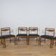 Mid-Century Teak Model 9513 Dining Chairs by Tom Robertson for McIntosh.