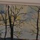 Paysage avec arbres par Harry Sahlin
