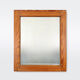 French Mirror with Warm Pine Wood Frame, 1900s