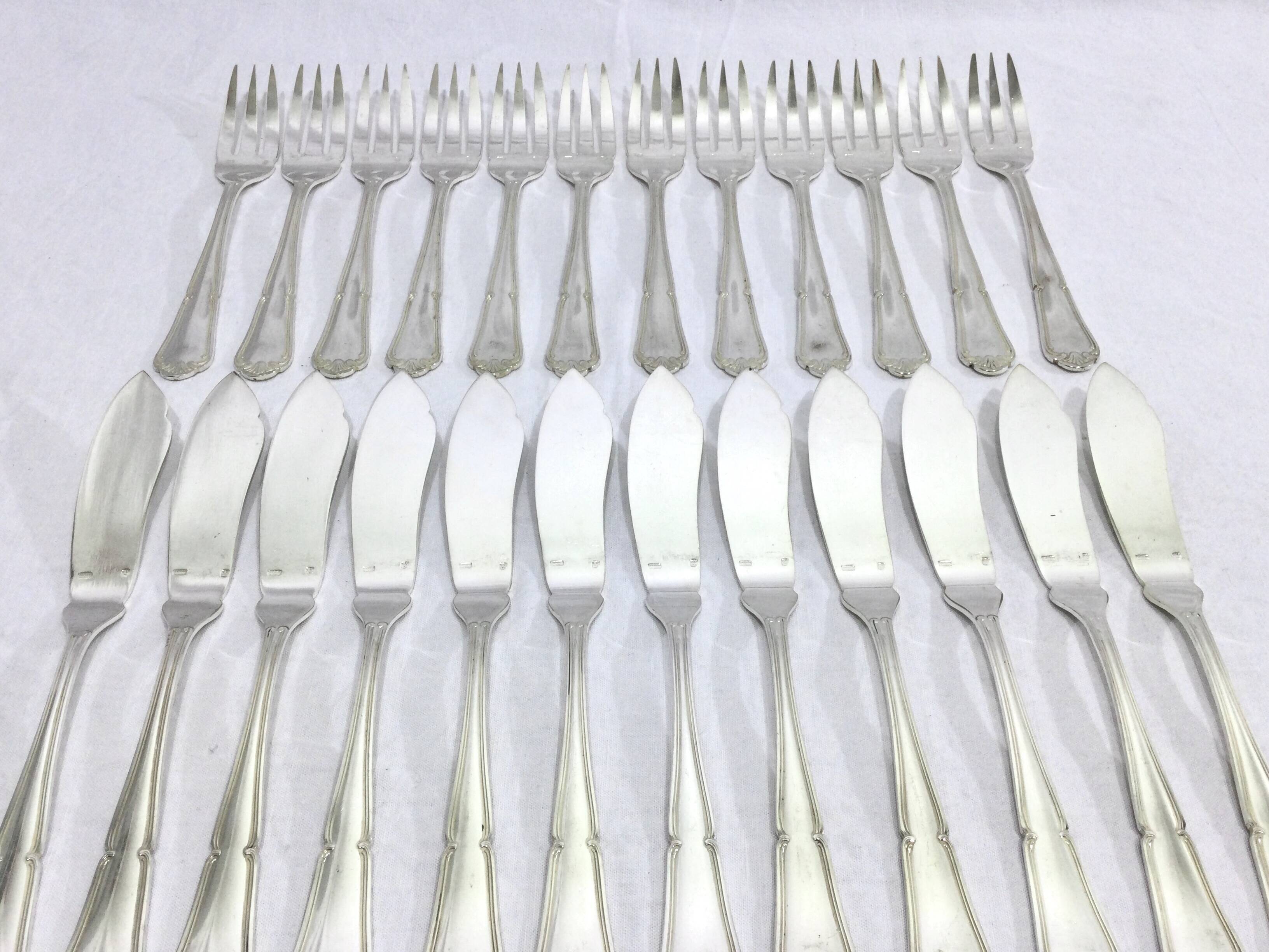 François Frionnet - 12 Fish Cutlery