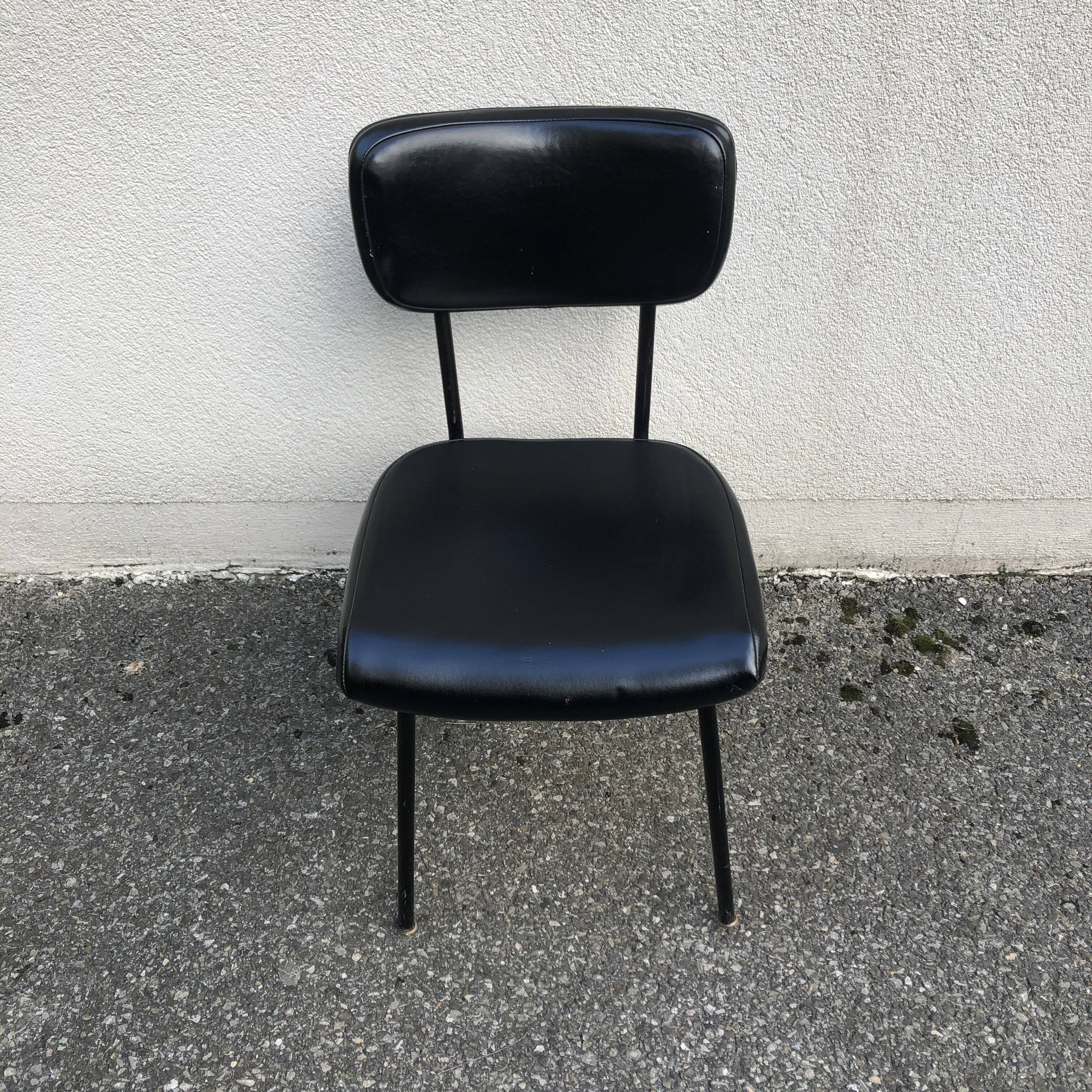 Leatherette chair