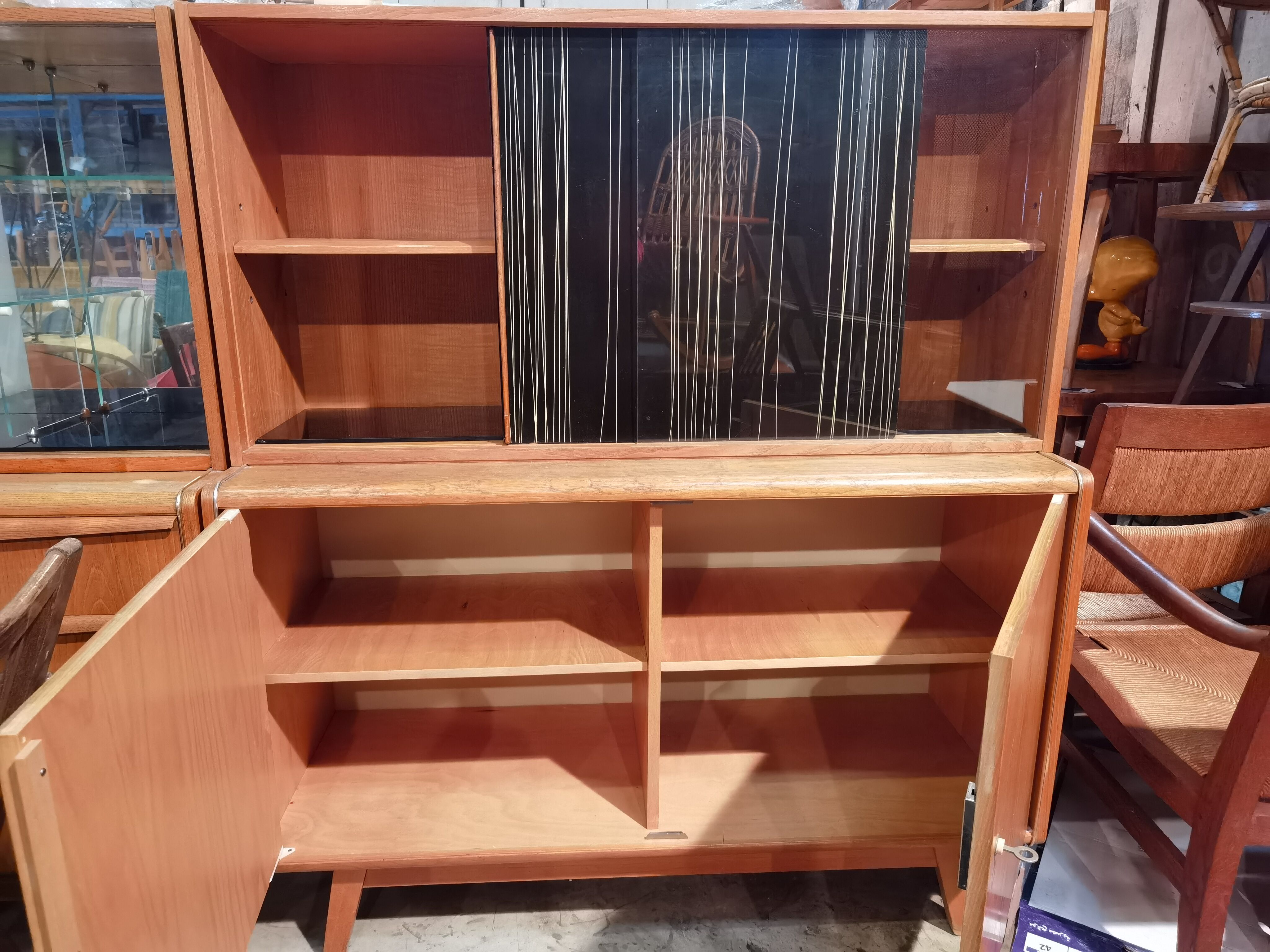 Buffet Haut Bohumil Landsman And Hubert Nepozitek for Jitona Sobeslav