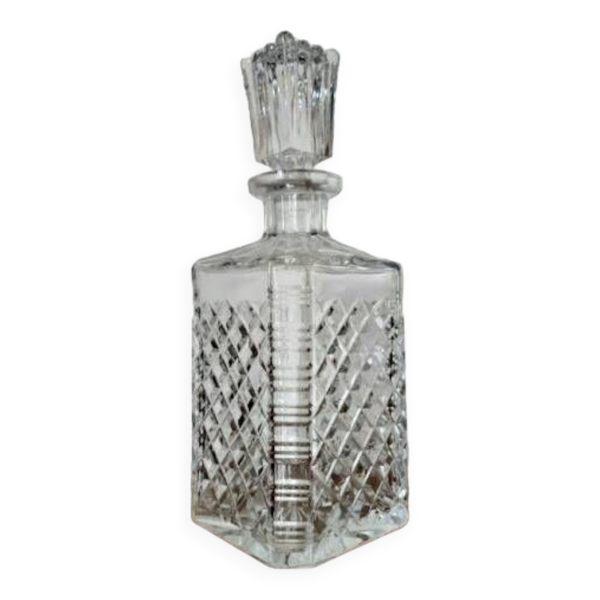 Carafe à whisky diamant vintage