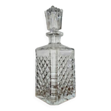 Vintage Diamond Whiskey Decanter