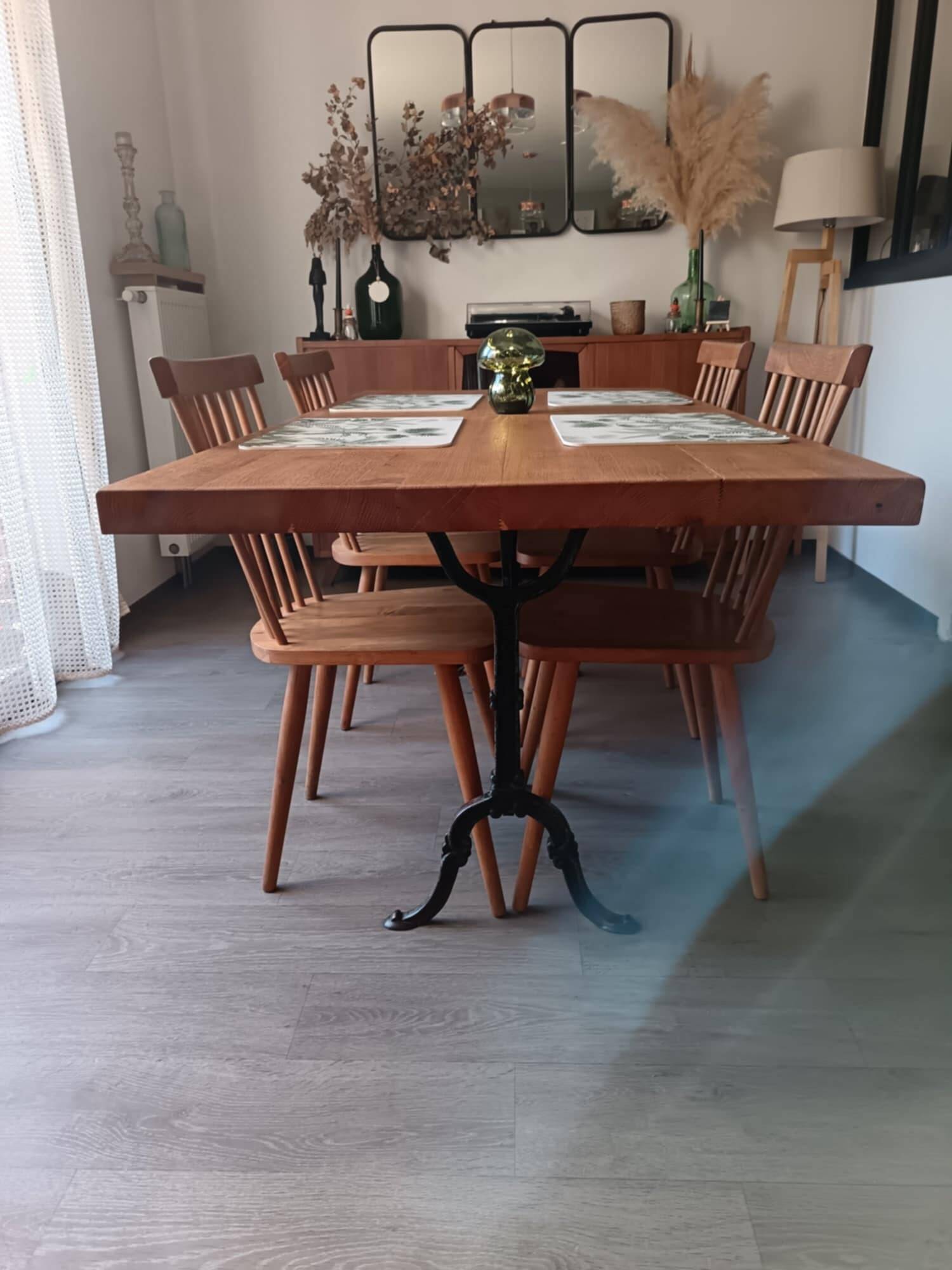Oak bistro table
